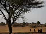 Kara Children Playing Games in their Village