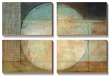 Map of a Perfect Day Canvas Art Set