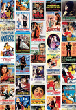 Vintage Style Italian Film Poster Collage