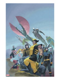 House of M MGC #1 Cover: Wolverine, Cyclops, Gambit, Spider-Man, Captain America and Others