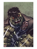 Ultimate Avengers 3 #2 Cover: Blade and Hulk Fighting