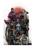 X-Men Legacy #250 Cover: Legion, Gambit, Frenzy, Magneto, and Rogue