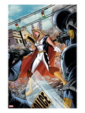 Fear Itself: Youth in Revolt #1: Thor Girl Standing with a Hammer