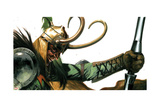 Vengeance #4 Cover: Loki Posing