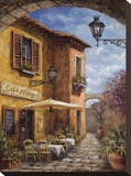Courtyard Cafe Leinwand
