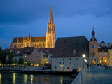 Danube River and Saint Peters Cathedral