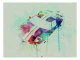 Ford Gt Top Watercolor