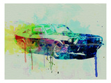 Ford Mustang Watercolor 2