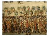 Guilds, from Great Procession in Lille, France, 1780 (Detail)
