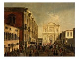 The Doge and the Signoria Processing to San Rocco Church, Venice, Italy