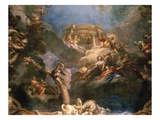 The Apotheosis of Hercules, Ceiling of Hercules Salon, Decorated 1710