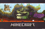 Minecraft World Video Game Poster