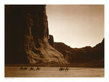 Navajos, Canyon De Chelly, c.1904 Art Print