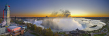 Canada, Ontario and USA, New York State, Niagara Falls, American Falls, Bridal Veil Falls and Horse