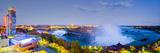 Canada, Ontario and USA, New York State, Niagara Falls, American Falls, Bridal Veil Falls and Horse