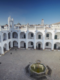 Courtyard of Convento De San Felipe Neri, Sucre (UNESCO World Heritage Site), Bolivia