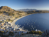View of Copacabana, Lake Titicaca, Bolivia
