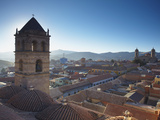 View of Potosi from Rooftop of Convento De San Francisco, Potosi (UNESCO World Heritage Site), Boli