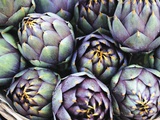 Italian Artichokes (With Spines) in a Basket
