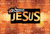The Names of Jesus Laptop Skin Sticker