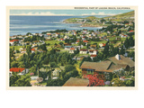 Residential Part of Laguna Beach, California