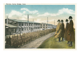 Parade Review, Camp Dodge, Iowa