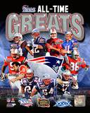 New England Patriots All Time Greats Composite