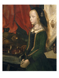 The Holy Margareta. Maria Magdalena with Maria Portinari and her daughter, 1476-78