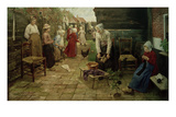 Der Leierkastenmann Kommt (Arrival of the Organ-Grinder) , 1883
