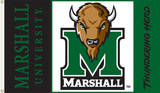 NCAA Marshall Thundering Herd Flag with Grommets