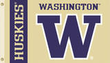 NCAA Washington Huskies Flag with Grommets