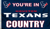 NFL Houston Texans Flag with Grommets