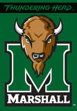 NCAA Marshall Thundering Herd 2-Sided House Banner
