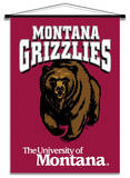 NCAA Montana Grizzlies Indoor Banner Scroll Wall Scroll