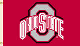 NCAA Ohio State Buckeyes Flag with Grommets