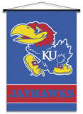 NCAA Kansas Jayhawks Indoor Banner Scroll Wall Scroll