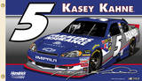 Nascar Kasey Kahne #5 2-Sided Flag with Grommets