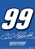 Nascar Carl Edwards #99 2-Sided Garden Flag