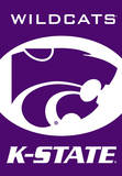 NCAA Kansas State Wildcats 2-Sided House Banner
