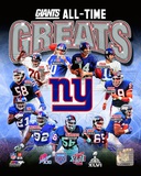 New York Giants All-Time Greats Composite