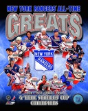 New York Rangers All-Time Greats Composite