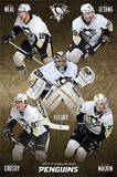 Pittsburgh Penguins Group Hockey Poster