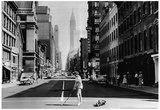 Lexington Ave NYC 1957 Archival Photo Poster