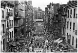 New York Chinatown 1941 Archival Photo Poster