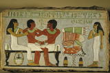 Amenemhet, Embraced by Father Inyotef and Mother Iy