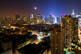 Vue Theater District Et Times Square De Nuit - NYC