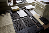 Historic Printing Business, Farmers' Museum, Cooperstown, New York, USA