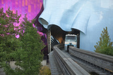 Monorail, Experience Music Project, Designed Frank Gehry, Seattle, Washington, USA