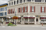 Downtown Street Scene of Cooperstown, New York, USA