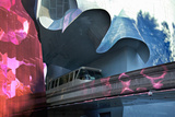 Monorail, Experience Music Project, Designed Frank Gehry, Seattle, Washington, USA